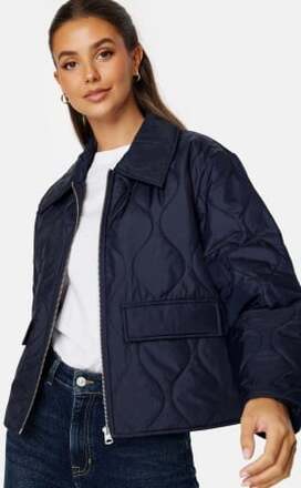 GANT Quilted Collored Jacket Evening Blue XS