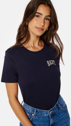 GANT Reg Logo SS T-Shirt EVENING BLUE M