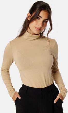 GANT Slim LS Turtleneck 248 Dark Khaki XS