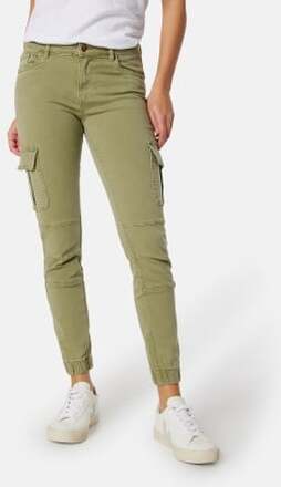 ONLY Missouri Ankl Cargo Pant Oil Green 38/32