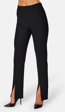 VILA Stinas HW Slit Pants Black XS