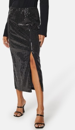 Y.A.S Darkness HW Midi Skirt Black XS