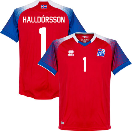 Ijsland Keepersshirt 2018-2019 + Haldorsson 1 - XXL