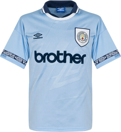 Manchester City Shirt Thuis 1993-1995 - Maat L