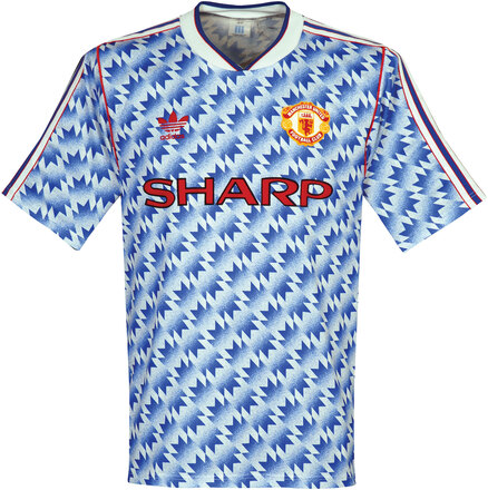 Manchester United Shirt Uit 1990-1992 - Maat M