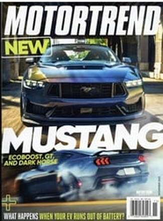 Tidningen Motor Trend Magazine (US) 4 nummer