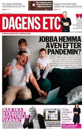 Tidningen Dagens ETC 62 nummer