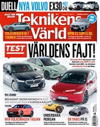 Tidningen Teknikens Värld 3 nummer