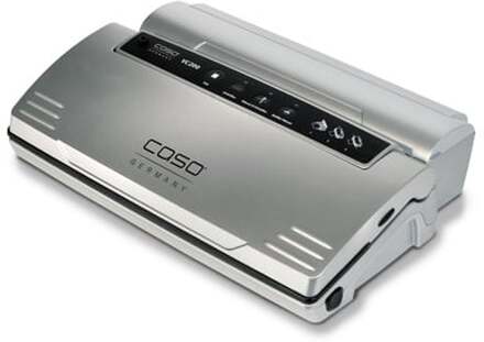 Caso 1390 Vc200 Silver 120 Watt Vakuumpakker - Sort/sølv
