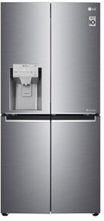 LG Gmj844pzkv Amerikanerkøleskab - Rustfrit Stål