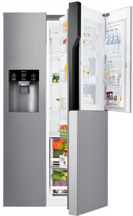 LG GSJ560PZXV Amerikanerkøleskab - Rustfrit Stål