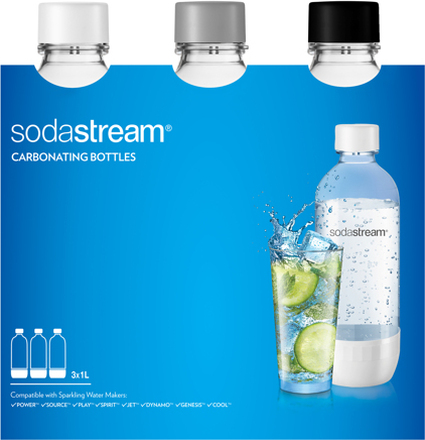 Sodastream Pet 3x1 L Sodavandsmaskine