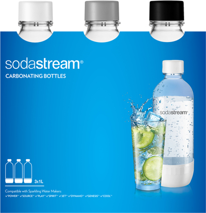 Sodastream Pet 3x1 L Kullsyremaskine