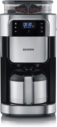 Severin Ka 4814 Kaffemaskine - Sort/sølv