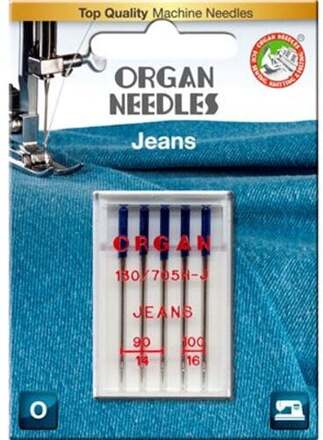 Organ Mixed Jeans Needles Symaskin