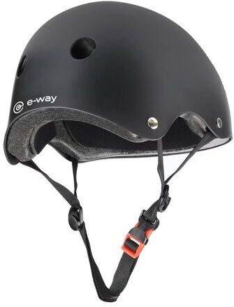 E-way Urban Digital Hjelm L, Black, Large Tilbehør Til El-løbehjul
