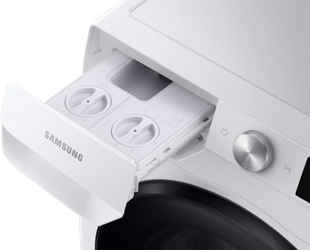 Samsung WD80T634CBE Vaske-tørremaskine - Hvid