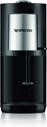 Nespresso Atelier, 1,0 L. Black Kapselmaskin - Svart/sølv