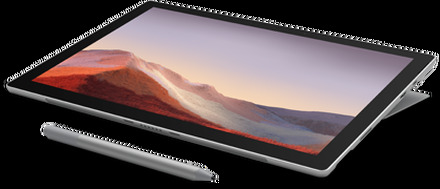 Surface Pro 7 - Platin Grau, Intel Core i7, 16 GB, 256 GB