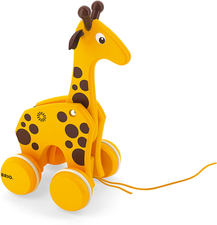 BRIO træk-legetøj giraf