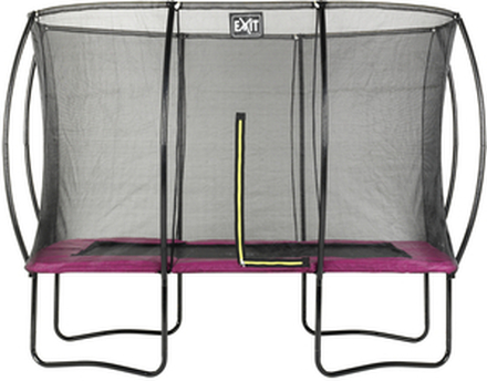 EXIT Trampolin Silhuet Rektangulær 214x305 cm - lyserød