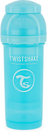 Twist shake Drikkeflaske antikolik 260 ml pastelblå