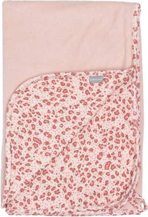 bébé jou® Multi-klud Leopard Pink 100 x 75 cm