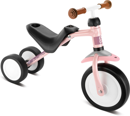PUKY ® Scooter PUKY MOTO, pastel pink