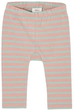 s. Olive r Leggings light pink stripes