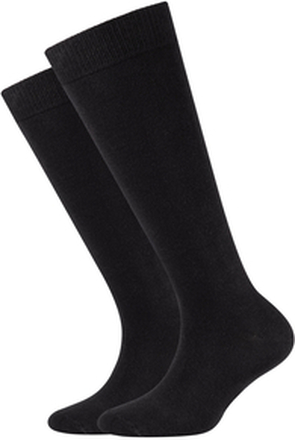 Camano sokker Child ren ca-soft kneehigh organic 2-pack black