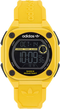 Klocka adidas Originals City Tech Two Watch AOST23060 Gul