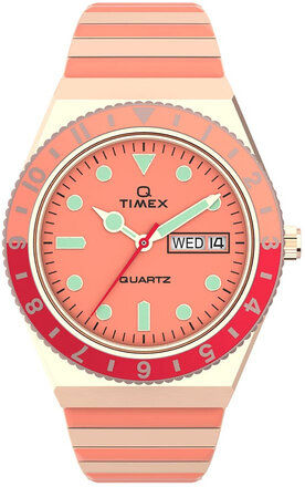 Klocka Timex Q Timex Malibu TW2V38600 Rosa