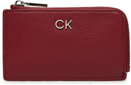 Korthållare Calvin Klein Ck Daily Zip Cardholder W/Chain K60K612281 Röd