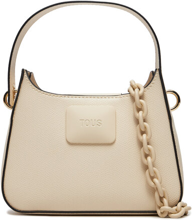 Handväska TOUS Mini Bolso Hombro T Lucia 2002039501 Beige