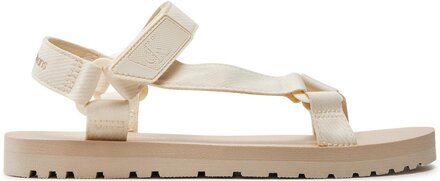 Sandaler Calvin Klein Jeans Sandal Velcro Rp In Btw YM0YM00944 Écru