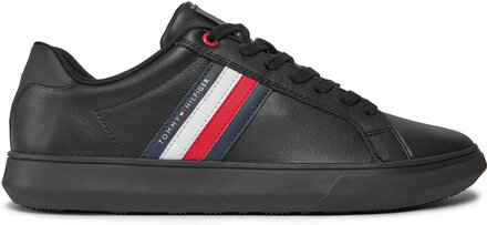 Sneakers Tommy Hilfiger Essential Leather Cupsole FM0FM04921 Svart