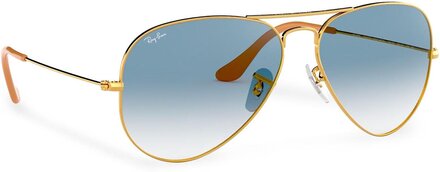 Solglasögon Ray-Ban Aviator Large Metal 0RB3025 001/3F Gyllene