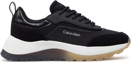 Sneakers Calvin Klein Runner Lace Up Mesh Mix HW0HW01905 Svart