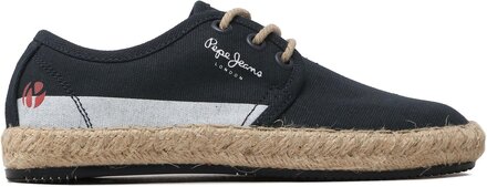 Espadrillos Pepe Jeans Tourist Lace Boys PBS10096 Mörkblå