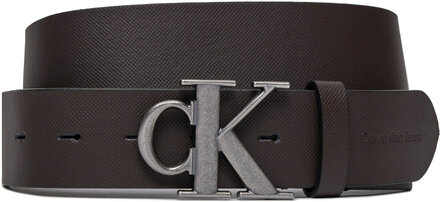 Herrbälte Calvin Klein Jeans Ro Mono Plaque Lthr Belt 40Mm K50K511418 Brun