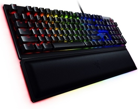 Razer Huntsman Elite Kabelgebundene Gaming-Tastatur Mechanische Spiel-Tastatur RGB-Hintergrundbeleuchtung Taktile Schalter Ergonomisches Design für PC-Laptop
