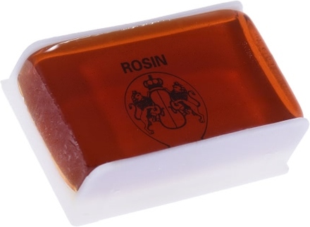 Hochklassige Transparent Rosin Colophony Low Staub Universell für Streichmusikinstrumente Violine Viola Violoncello Erhu Orangered