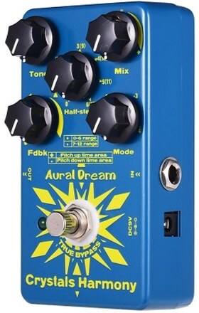 Aural Dream Crystals Harmony Digitales Gitarren-Effektpedal Erstellen von Kristalleffekten True Bypass-Einzeleffekte