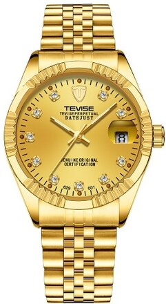 TEVISE Men Brand Watch Fashion Luxus-Armbanduhr