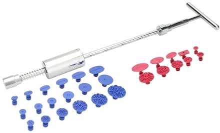 29 stücke 2-in-1 Zwei Möglichkeiten Puller Hammer Autos Paintless Dent Repair Tools Kit