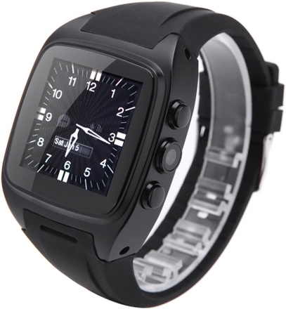 KKmoon Z004 3G Smart Watch Android 4.4 MTK6572 Dual Core 1.6 Zoll Screen TFT 512MB RAM 4GB ROM 3.0MP