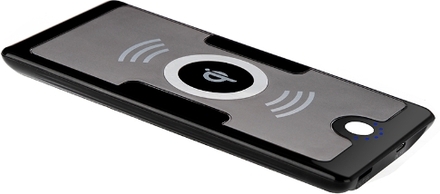5V QI Wireless Ladegerät Transmitter Power Bank 6000mAh für Nokia Lumia 920/820 Nexus 4/5-iPhone 4/4 s Samsung Galaxy S3/Note 2 Black EU-Stecker