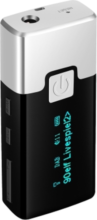 P10 DAB FM Digital Radio Tragbarer Taschen-DAB-Empfänger mit wiederaufladbarem Kopfhörerbildschirm