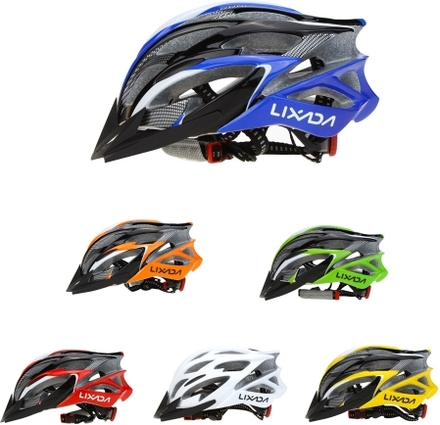 Lixada 25 Lüftungsöffnungen ultraleichte Integral geformte EPS Outdoor Sport Mtb/Road Radfahren Mountainbike Fahrrad einstellbare Skatet Helm