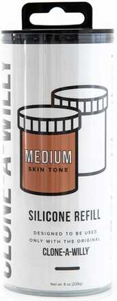 Clone-A-Willy Refill Medium Skin Tone Silicone